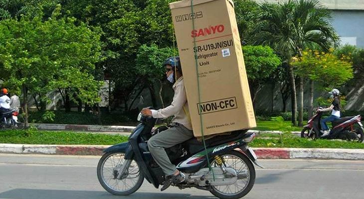 Di chuyển, vận chuyển cẩn thận Di chuyển, vận chuyển cẩn thận