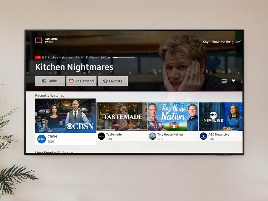 Ứng dụng Samsung TV Plus, thoả mái chọn kênh với nội dung yêu thích
