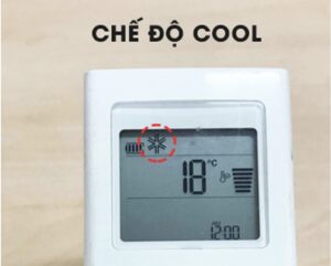 Chế độ Cool của điều hòa LG
