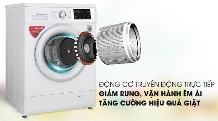 Máy giặt lồng ngang LG Direct Drive Inverter 9kg FM1209S6W