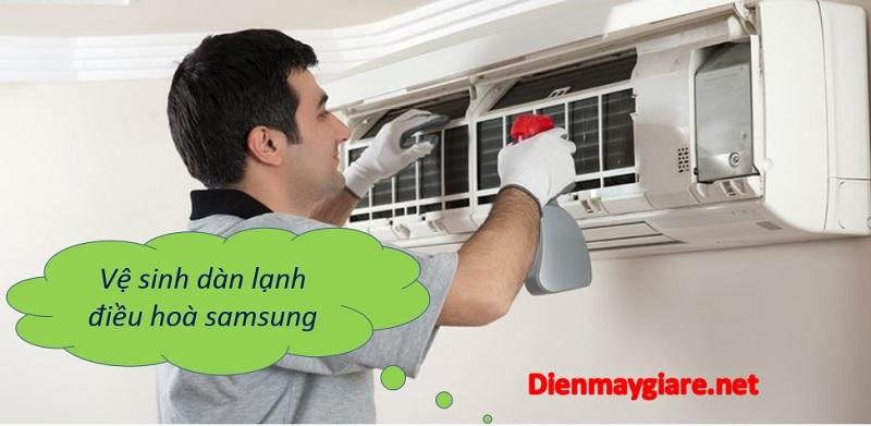 Hướng dẫn vệ sinh điều hoà Samsung