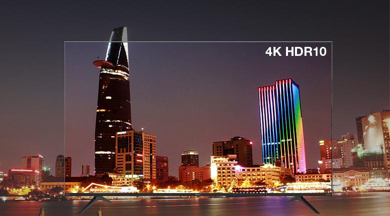 Ti vi 50UW6000 trang bị công nghệ 4K HDR10, mang đến hình ảnh sống động chân thực