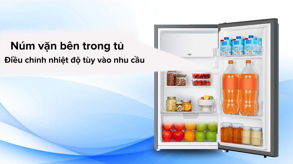 Tủ lạnh EUM0930AD-VN thiết kế bảng điều khiển có núm điều chỉnh nhiệt độ