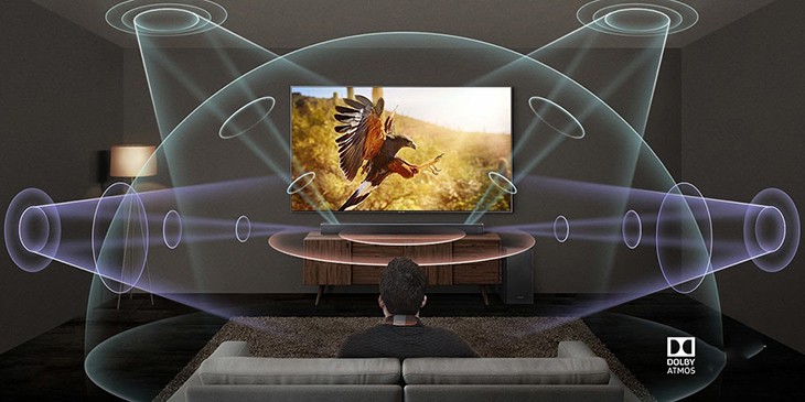 Công nghệ Dolby Atmos trên LG OLED 55C2PSA 