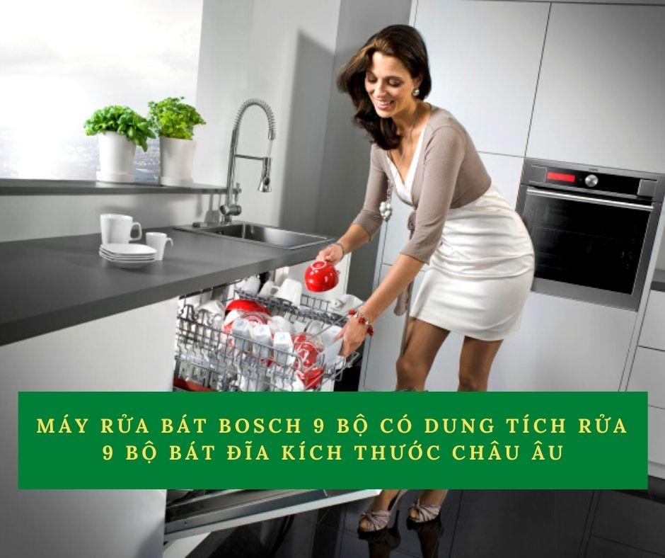 Máy rửa bát Bosch 9 bộ là gì?