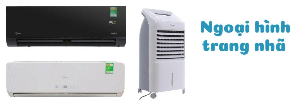 mẫu mã điều hòa midea