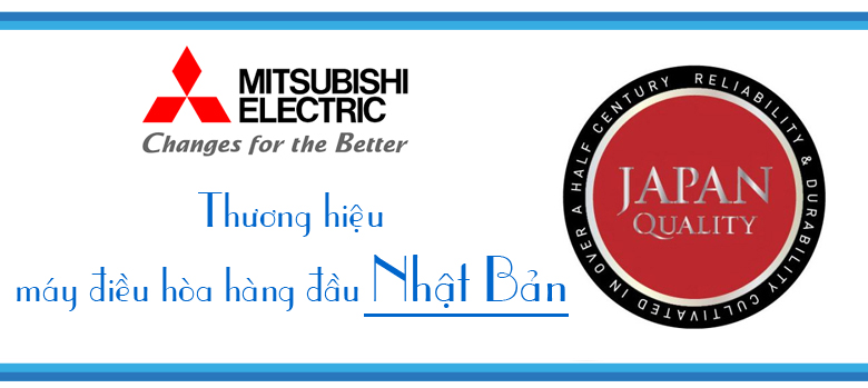 1. Máy lạnh Mitsubishi Electric đến từ thương hiệu hàng đầu Nhật Bản