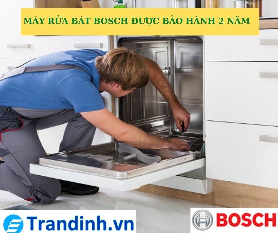 Máy rửa bát Bosch bảo hành bao lâu?