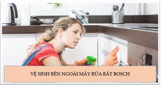 1. Hướng dẫn vệ sinh máy rửa bát Bosch