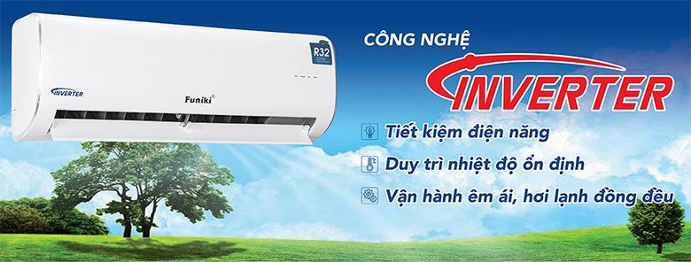 2. Máy lạnh Funiki 24000BTU 1 chiều Inverter HIC24TMU