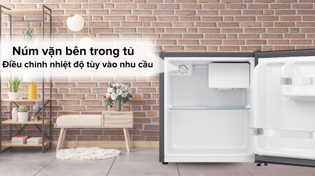 Tủ lạnh Electrolux 45 lít EUM0500AD-VN - Núm vặn nhiệt độ bên trong tủ