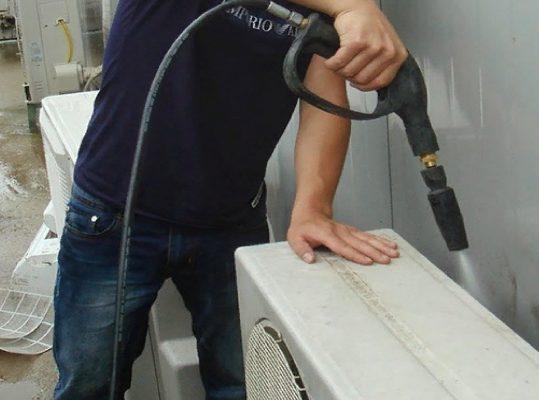 vệ sinh dàn nóng