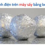 Cách dùng bóng nhôm để loại bỏ tĩnh điện trong máy sấy