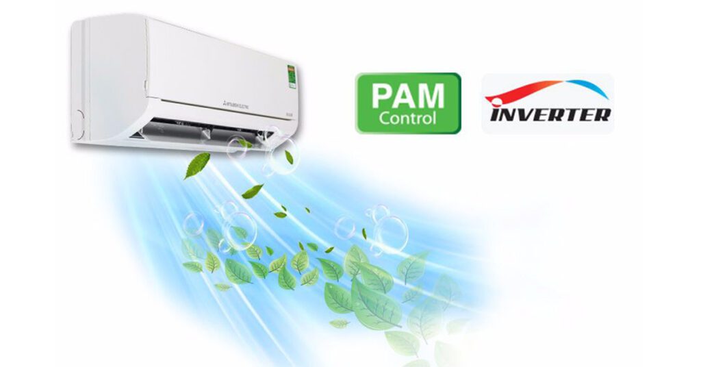 Công nghệ PAM Inverter máy lạnh mitsubishi electric