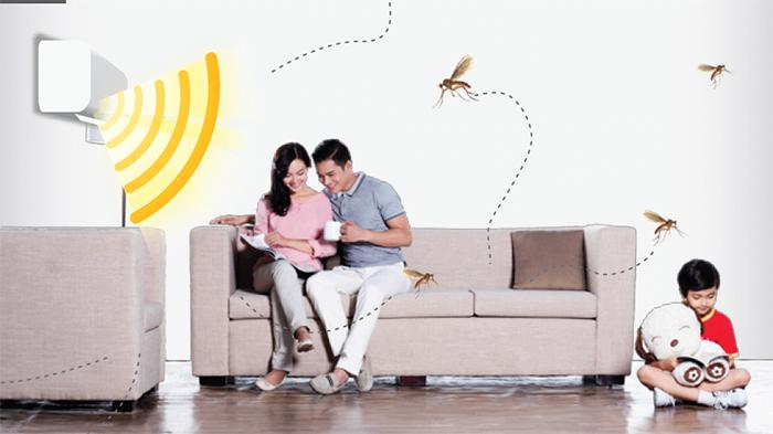 Sóng siêu âm phát ra từ máy lạnh Sóng siêu âm phát ra từ máy lạnh