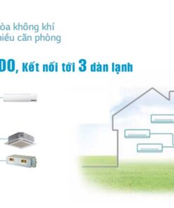 DÀn NÓng Multi A3uq30gfd1 Kết Nối Tối đa Với 3 Dàn Lạnh