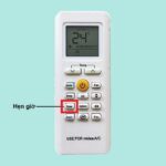 Cách hẹn giờ bật/tắt điều hòa Midea: TIMER ON và TIMER OFF