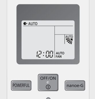 nút khử mùi trên điều khiển máy lạnh panasonic