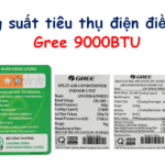 Công suất điều hòa Gree 9000 BTU: Tiên thụ bao nhiêu điện