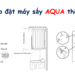 Cách lắp đặt máy sấy AQUA thông hơi [Kèm hình minh họa]