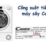 Công suất tiêu thụ điện của máy sấy quần áo Candy