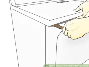 Tháo bộ lọc xơ vải