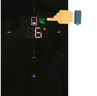 cách sử dụng tủ lạnh Electrolux: bật chế độ tiết kiệm điện