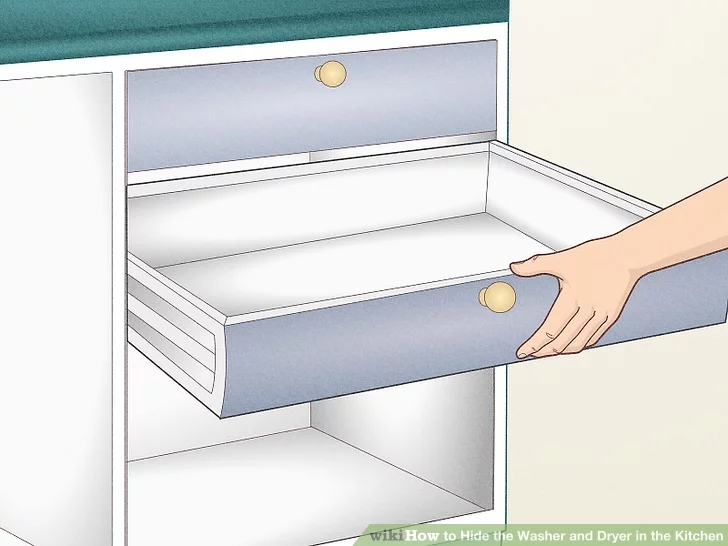 Loại bỏ các ngăn kéo và tủ trượt để nhường chỗ cho các thiết bị