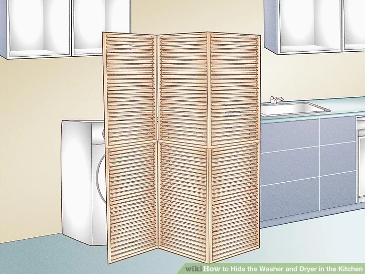 Thiết lập một vách ngăn độc lập để phân chia khu vực giặt ủi