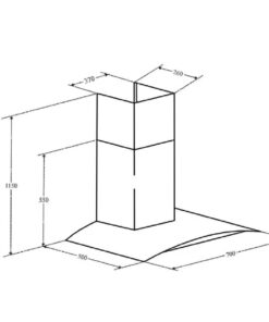 Máy hút mùi Eurosun EH-90K08S - hình số 4