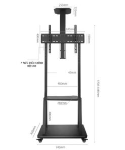 Giá treo tivi di động TV1700