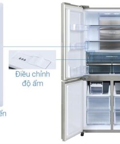 Tủ lạnh Sharp SJ-FX650V-SL - hình số 15