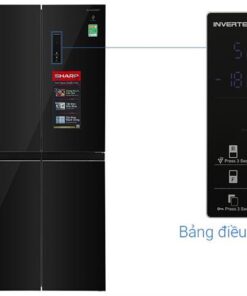 Tủ lạnh Sharp SJ-FXP510VG-BK - hình số 17