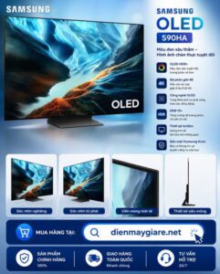 Tivi Oled Samsung 83s90ha