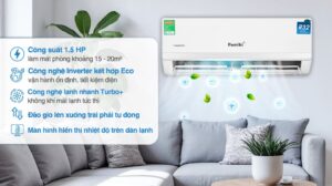 Điều hòa Funiki 12.000 BTU 1 chiều Inverter HIC12TMM-6 2026