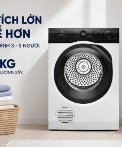 Máy sấy thông hơi Electrolux UltimateCare 300 9 kg EDV904H3EC