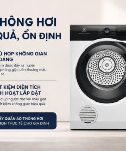 Máy sấy thông hơi Electrolux UltimateCare 300 9 kg EDV904H3EC