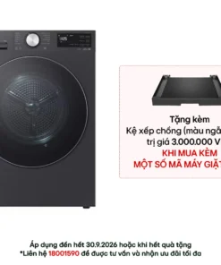 Máy sấy LG AI DUAL Inverter Heat Pump™ 12kg RX12VHP5G 2026