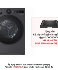 Máy sấy LG AI DUAL Inverter Heat Pump™ 12kg RX12VHP3K 2026