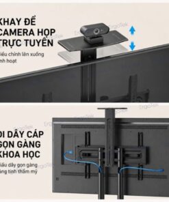 Khay camera và đi dây cáp ERGOTEK E2100