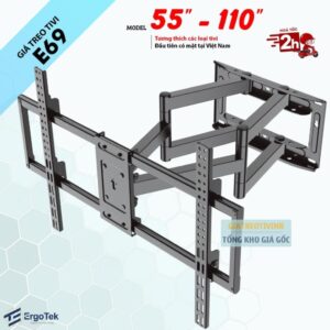 Giá treo tivi ERGOTEK E69 xoay đa năng 55-110 inch