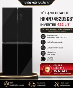 Tủ lạnh Hitachi Inverter 4 cửa 422 lít HR4N7462DSGBVN