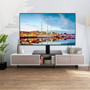Chân đế tivi ERGOTEK E606 mặt kính cường lực | 32-55 inch